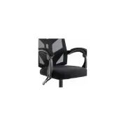 Scaun birou mesh OFF434, ergonomic, rabatabil, cu tetiera, respirabil,100 kg DRM10578