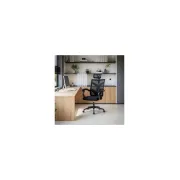 Scaun birou mesh OFF434, ergonomic, rabatabil, cu tetiera, respirabil,100 kg DRM10578