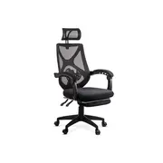 Scaun birou mesh off636, ergonomic, suport lombar, tetiera reglabila, mecanism asincron,100 kg drm10575