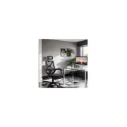 Scaun birou mesh OFF636, ergonomic, suport lombar, tetiera reglabila, mecanism asincron,100 kg DRM10575
