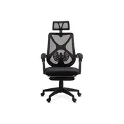 Scaun birou mesh off636, ergonomic, suport lombar, tetiera reglabila, mecanism asincron,100 kg drm10575