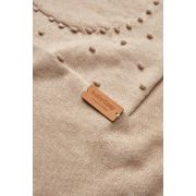 Paturica cu ursulet pentru nou nascut, 100% bumbac organic, TeddyBear, BabyCosy, maro JEMBC-CSY8132