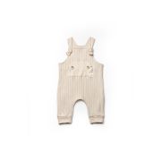 Salopeta cu bretele TeddyBear, BabyCosy, 100% bumbac organic (Marime: 18-24 Luni) JEMBC-CSY8114-18
