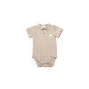 Set 2 body-uri cu guler TeddyBear, BabyCosy, 100% bumbac (Marime: 3-6 Luni) JEMBC-CSYM7100-3