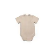 Set 2 body-uri cu guler TeddyBear, BabyCosy, 100% bumbac (Marime: 6-9 luni) JEMBC-CSYM7100-6