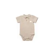 Set 2 body-uri cu guler TeddyBear, BabyCosy, 100% bumbac (Marime: 6-9 luni) JEMBC-CSYM7100-6