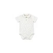 Set 2 body-uri cu guler TeddyBear, BabyCosy, 100% bumbac (Marime: 6-9 luni) JEMBC-CSYM7100-6