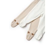 Set 2 pantaloni cu botosei bebe TeddyBear, BabyCosy, 100% bumbac organic (Marime: 6-9 luni) JEMBC-CSY8104-6