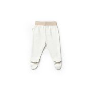 Set 2 pantaloni cu botosei bebe TeddyBear, BabyCosy, 100% bumbac organic (Marime: 6-9 luni) JEMBC-CSY8104-6