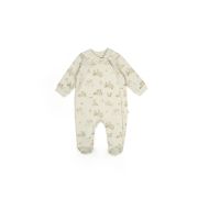 Set 2 salopete Rabbit, 100%bumbac organic, BabyCosy (Marime: 3-6 Luni) JEMBC-CSY5820-3