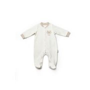 Set 2 salopete TeddyBear, 100%bumbac organic, BabyCosy (Marime: 3-6 Luni) JEMBC-CSY8107-3