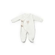 Set 2 salopete petrecute TeddyBear, 100%bumbac organic, BabyCosy (Marime: 6-9 luni) JEMBC-CSY8108-6