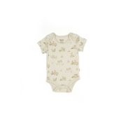 Set 3 body Rabbit, BabyCosy, 100% bumbac (Marime: 0-3 Luni) JEMBC-CSY5764-0