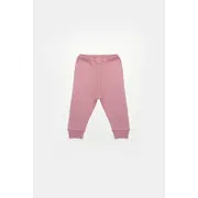 Set 3 piese:bluza, pantaloni si caciulita Bamboo, roz inchis, BabyCosy, 50% bumbac+50%bambus (Marime: 9-12 luni) JEMBC-CSYB9000-9