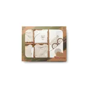 Set de 10 piese pentru nou nascut, 100% bumbac organic, TeddyBear, BabyCosy JEMBC-CSY8125