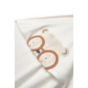 Set prosop cu manusa, 100% bumbac organic, TeddyBear, BabyCosy JEMBC-CSY8133