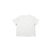 Set tricou cu pantaloni scurti TeddyBear, 100% bumbac organic, BabyCosy (Marime: 18-24 Luni) JEMBC-CSYM7101-18