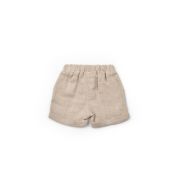Set tricou cu pantaloni scurti TeddyBear, 100% bumbac organic, BabyCosy (Marime: 6-9 luni) JEMBC-CSYM7101-6