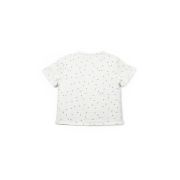 Set tricou cu pantaloni scurti TeddyBear, 100% bumbac organic, BabyCosy (Marime: 6-9 luni) JEMBC-CSYM7101-6
