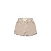 Set tricou cu pantaloni scurti TeddyBear, 100% bumbac organic, BabyCosy (Marime: 6-9 luni) JEMBC-CSYM7101-6
