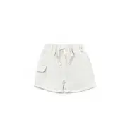 Set tricou maro cu pantaloni scurti TeddyBear, 100% bumbac organic, BabyCosy (Marime: 18-24 Luni) JEMBC-CSYM7103-18