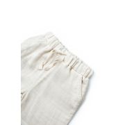 Set tricou maro cu pantaloni scurti TeddyBear, 100% bumbac organic, BabyCosy (Marime: 18-24 Luni) JEMBC-CSYM7103-18