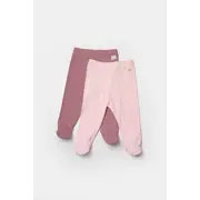 Set 2 pantaloni Bamboo, roz, BabyCosy, 50%bumbac+50% bambus (Marime: 3-6 Luni) JEMBC-CSYB9027-3