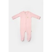 Set 2 salopete lungi Bamboo, roz, BabyCosy, 50%bumbac+50% bambus (Marime: 3-6 Luni) JEMBC-CSYB9033-3