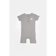 Set 2 salopete scurte Bamboo, blue, BabyCosy, 50%bumbac+50% bambus (Marime: 12-18 Luni) JEMBC-CSYB9038-12