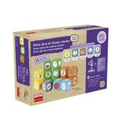 Set 15 cuburi cu povesti story cubes cu ghid pedagogic si suport audio in limba romana - okeakr20048