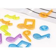 Set portativ si 96 note muzicale translucide - okeml97901