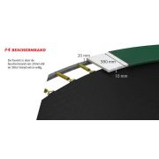 Trambulina Berg Favorit Regular cu plasa Comfort 330