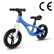 Bicicleta De Echilibru Fara Pedale Pentru Copii, Reglabila Si Roti Eva, Ultra-usoara, Jogo Blue Pjbrobijog02a0