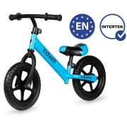 Bicicleta De Echilibru Fara Pedale Pentru Copii, Reglabila Si Roti Late Eva De 12  , Rebel Blue, Kidwell Pjbrobirel01a0