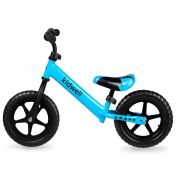 Bicicleta De Echilibru Fara Pedale Pentru Copii, Reglabila Si Roti Late Eva De 12  , Rebel Blue, Kidwell Pjbrobirel01a0