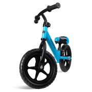 Bicicleta De Echilibru Fara Pedale Pentru Copii, Reglabila Si Roti Late Eva De 12  , Rebel Blue, Kidwell Pjbrobirel01a0