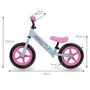 Bicicleta De Echilibru Fara Pedale Pentru Copii, Reglabila Si Roti Late Eva De 12  , Rebel Funny Land, Kidwell Pjbrobireb12a0
