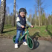 Bicicleta De Echilibru Fara Pedale Pentru Copii, Sa Reglabila, 2 Ani+, Nix Green, Kidwell Pjbrobinix01a0