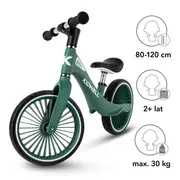 Bicicleta De Echilibru Fara Pedale Pentru Copii, Sa Reglabila, 2 Ani+, Nix Green, Kidwell Pjbrobinix01a0