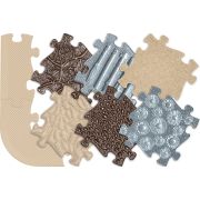 Covoras ortopedic senzorial puzzle set pentru seniori - okemfk-084