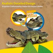 Cubic Fun - National Geographic Animale Salbatice Puzzle 3D Crocodil 54 piese ARTCUDS1076h