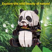 Cubic Fun - National Geographic Animale Salbatice Puzzle 3D Panda 55 piese ARTCUDS1075h