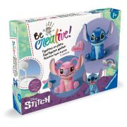 Ravensburger - Be Creative Set maxi de creatie figurine Stitch din ipsos include 8 creatii ARTRVSAC23877