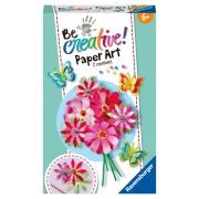 Ravensburger - Be Creative Set mini de creatie flori si fluturi din hartie ARTRVSAC23678