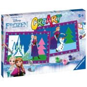 Ravensburger - CreArt pictura pe numere pentru copii 2 sabloane Disney Frozen ARTRVSPBN23555