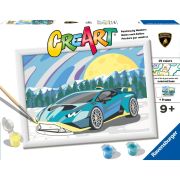 Ravensburger - CreArt pictura pe numere pentru copii Lamborghini ARTRVSPBN23664
