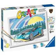 Ravensburger - CreArt pictura pe numere pentru copii Lamborghini ARTRVSPBN23664