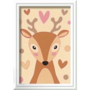 Ravensburger - CreArt pictura pe numere pentru copii cerb dragut ARTRVSPBN23606