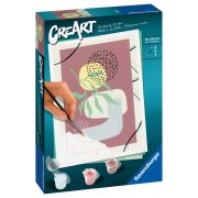 Ravensburger - CreArt pictura pe numere pentru copii forme abstracte ARTRVSPBN23543