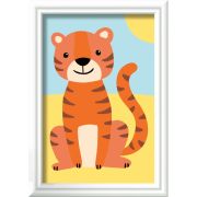 Ravensburger - CreArt pictura pe numere pentru copii tigru salbatic ARTRVSPBN23969